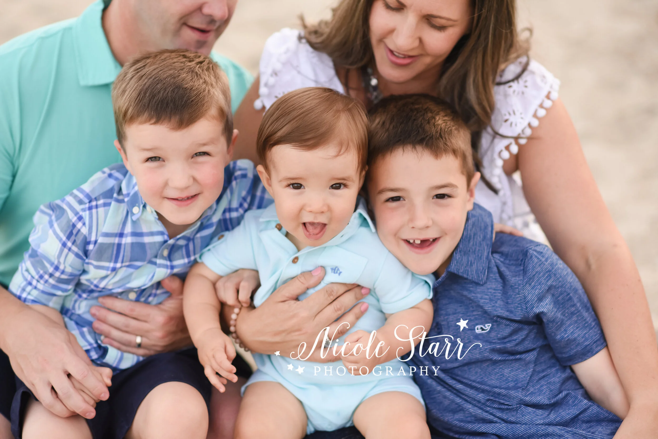 Nicole Starr Photography | Boston Family Photographer | Cape Cod family photographer, Cape Cod family photos, Cape Cod portraits, beach session, beach portraits, MA beach portraits | Cape Cod cake smash, beach cake smash, beachside cake smash, Cape …