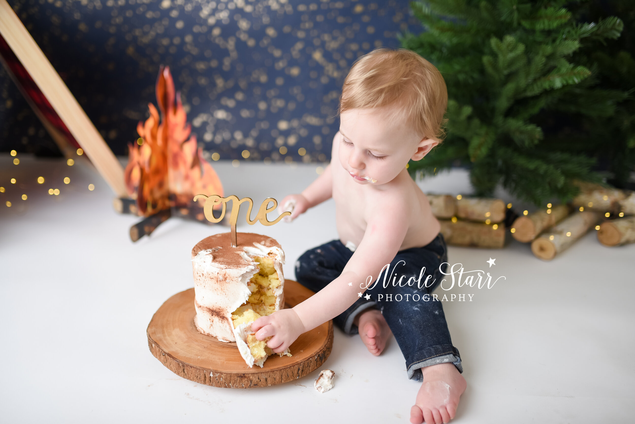 Birthday Boy Nautical Cake Smash Outfit One Year Old Birthday