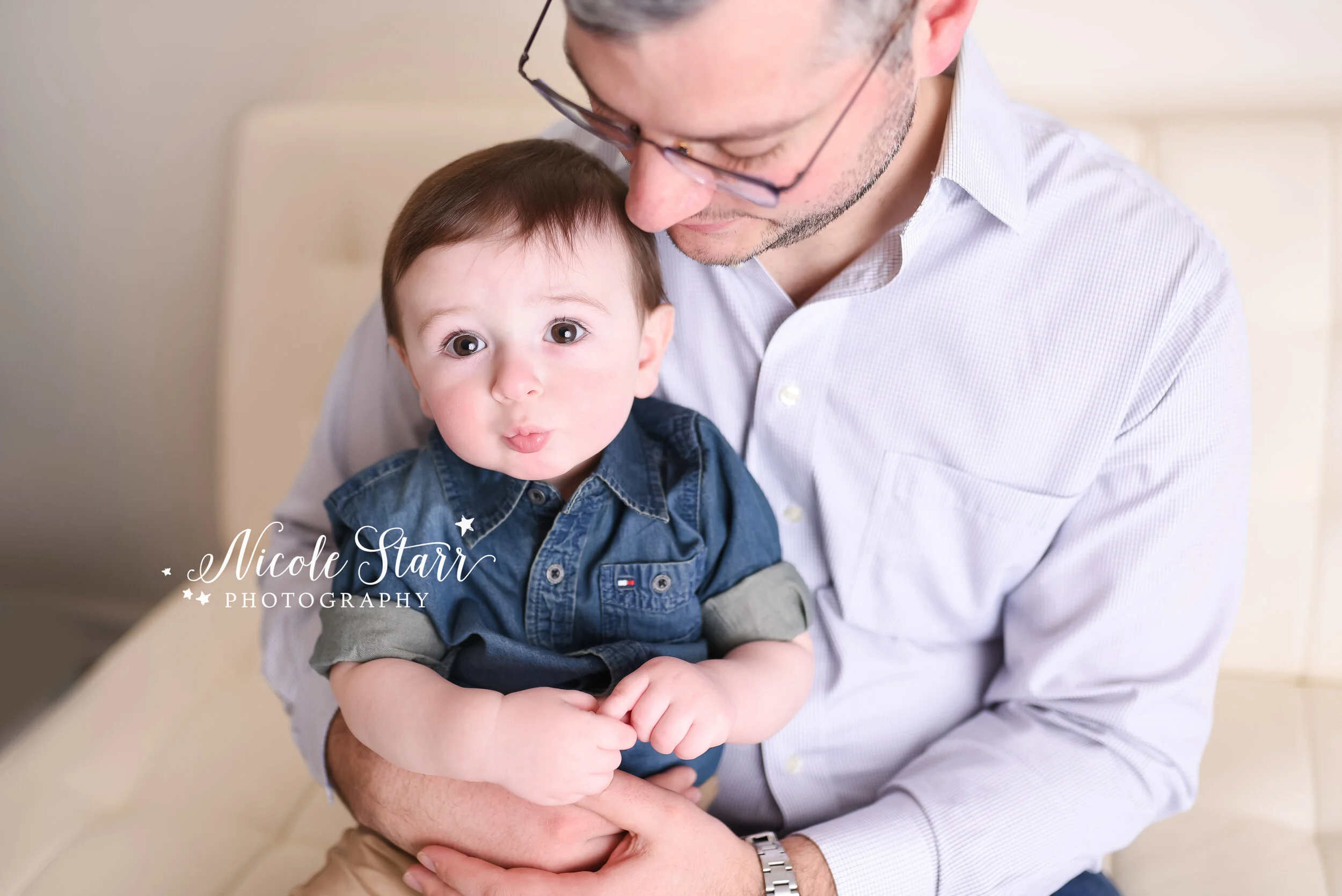 Family portraits before a cake smash with Nicole Starr Photography | Saratoga Springs Cake Smash Photographer | Boston Cake Smash Photographer | Saratoga Springs Family Photographer | Boston Family Photographer | Delmar NY Cake Smash Photographer | …