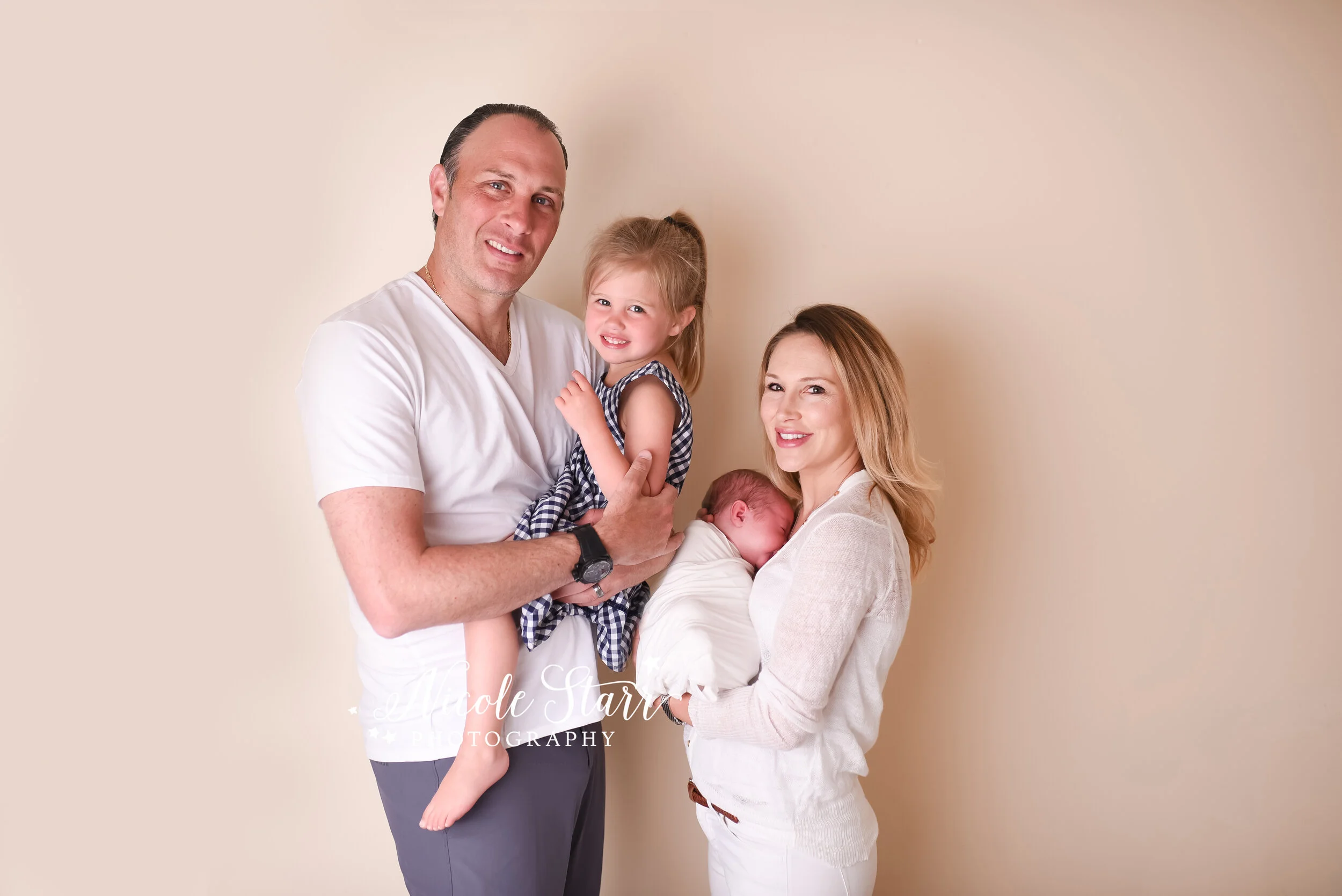 Studio Newborn Portraits for Baby Boy &amp; Big Sister by Nicole Starr Photography | Nicole Starr Photography | Saratoga Springs Newborn Photographer | Boston Newborn Photographer | Upstate NY Newborn Photographer | Newborn Photographer&nbsp;| Delma…