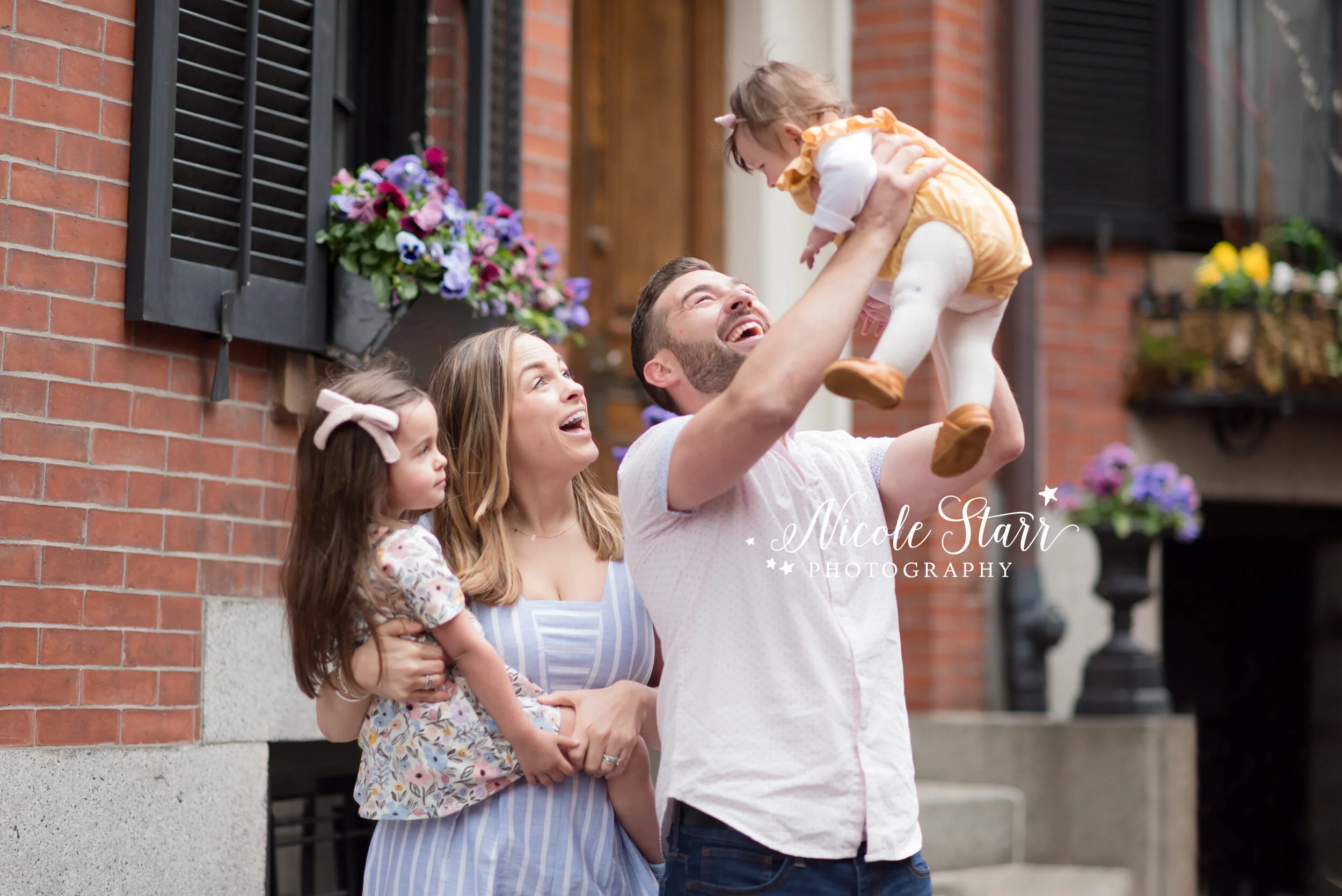 Luxury family photographer Nicole Starr Photography reminds parents to get in the photos and schedule their next family portrait session