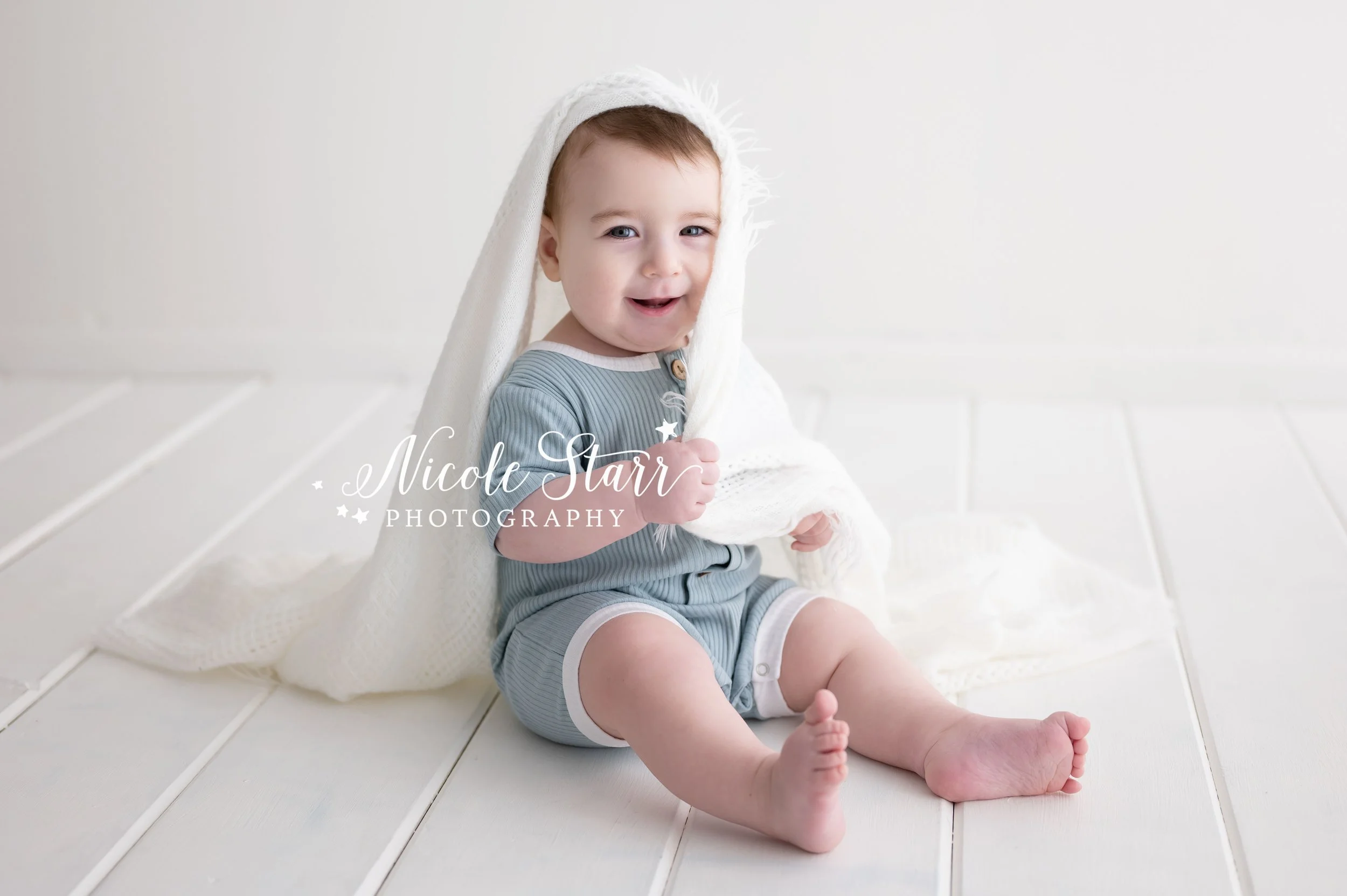 Sitter Session Milestone Portraits in the Studio