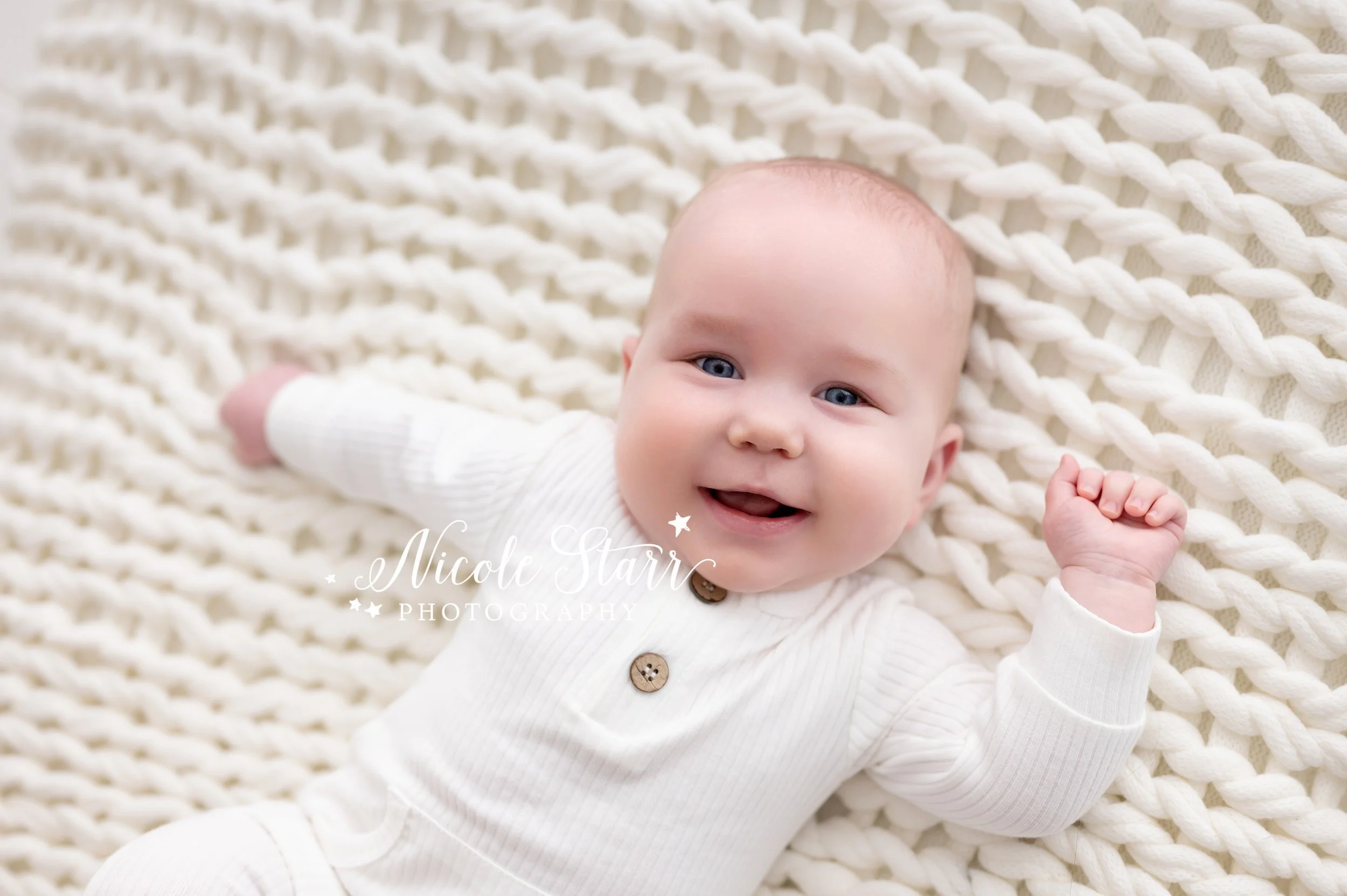 Timeless Milestone Portraits in our Saratoga Springs Studio