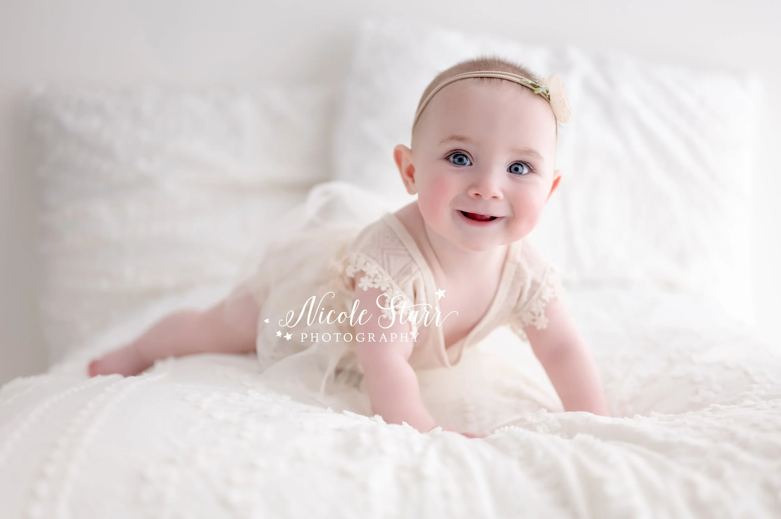 Six Month Milestone Portraits for Sofia