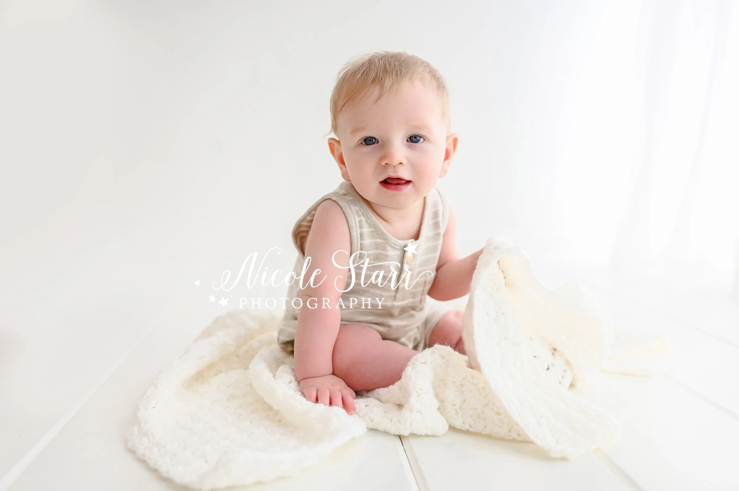 Light and Airy Motherhood Session in our Saratoga Springs Portrait Studio