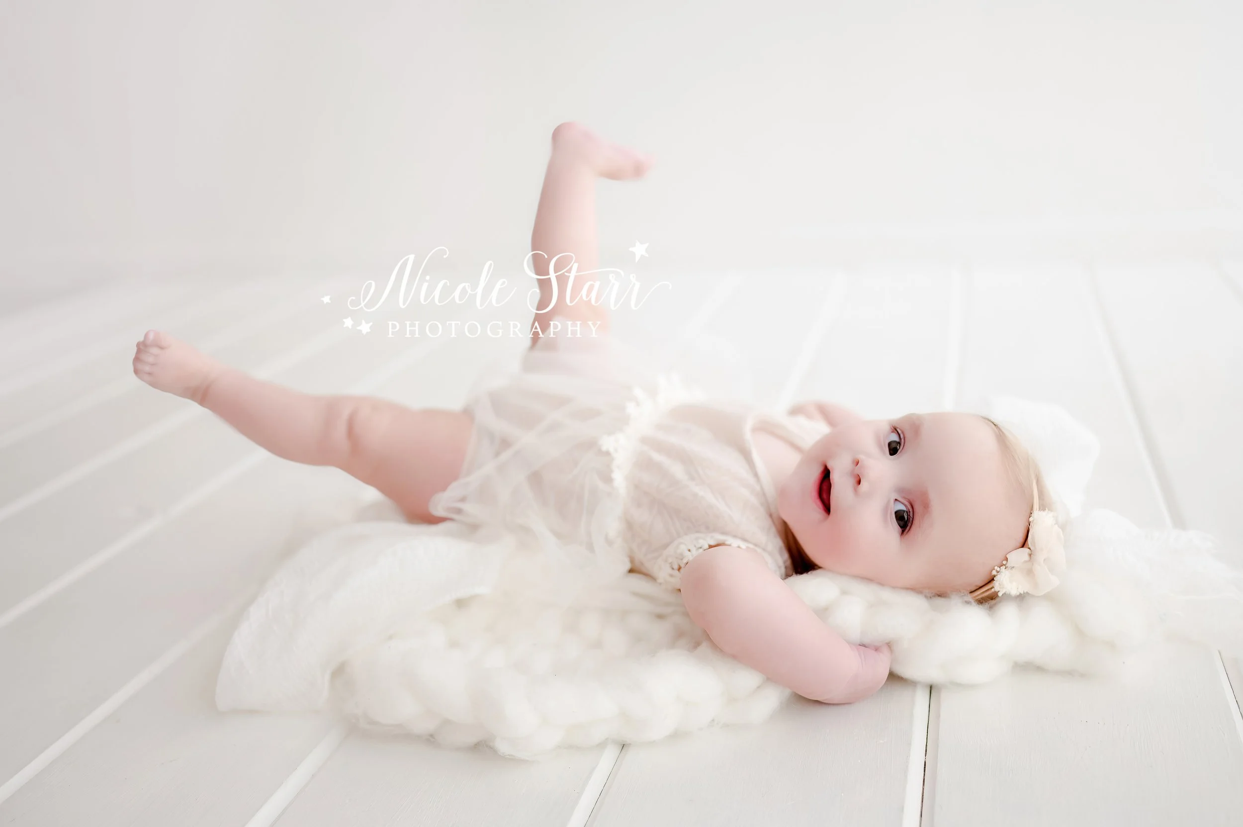 Baby Milestone Portraits for Ella Kate