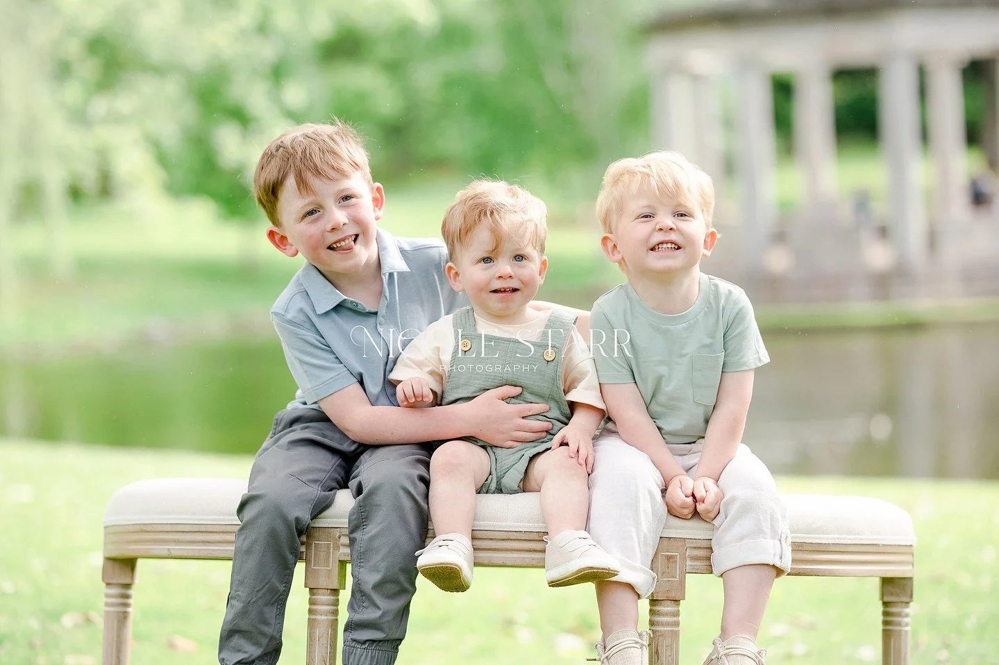 Leo, Jack, and Max definitely kept me on my toes. But like I always do with active kids, I brought out my favorite games for the session and kept their energy high with tickles and lots of laughs. It always leads us to the most genuine and sweet mome