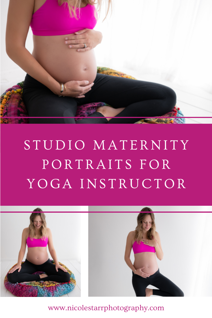 Yoga Inspired Pregnancy Portraits - Olvera Photography - San Antonio  Photographer