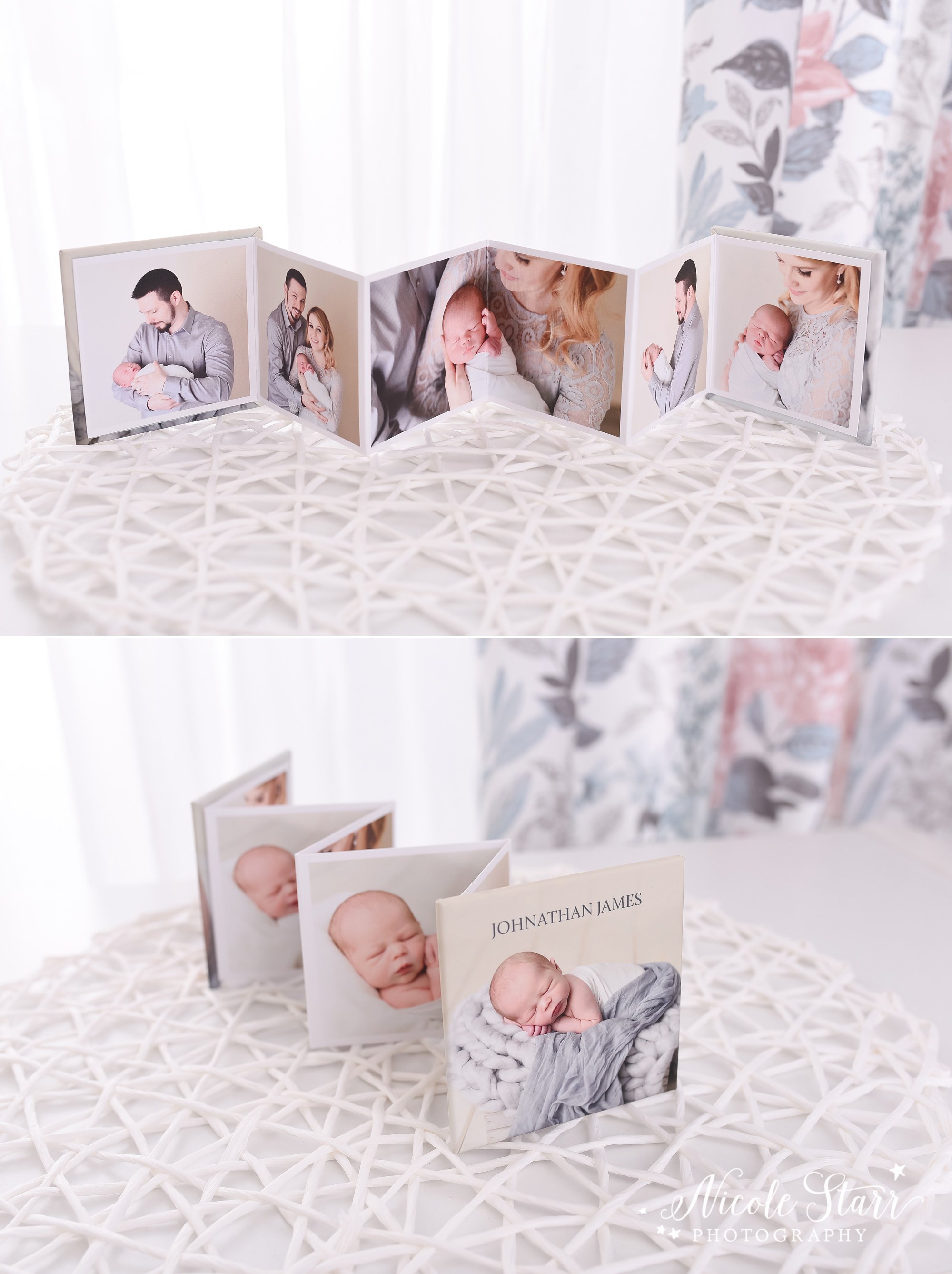 Peace Joy Love Gift Card Holder / Accordion Photo Album Mini