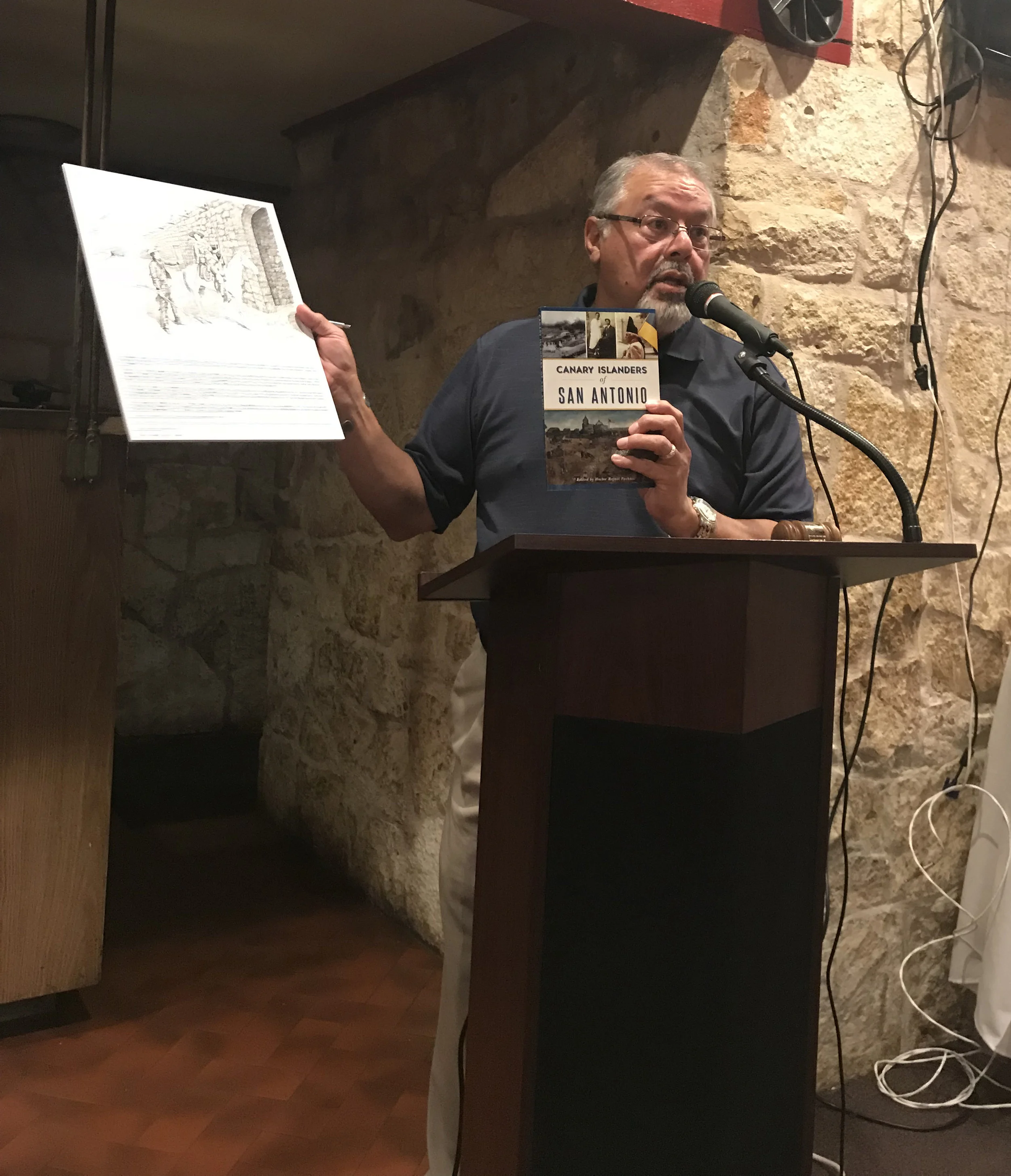 At our “Member’s Only” Membership Meeting on Sept. 20th, author & Alamo Chapter Member Hector Pacheco discusses his new book The Canary Islanders of San Antonio .