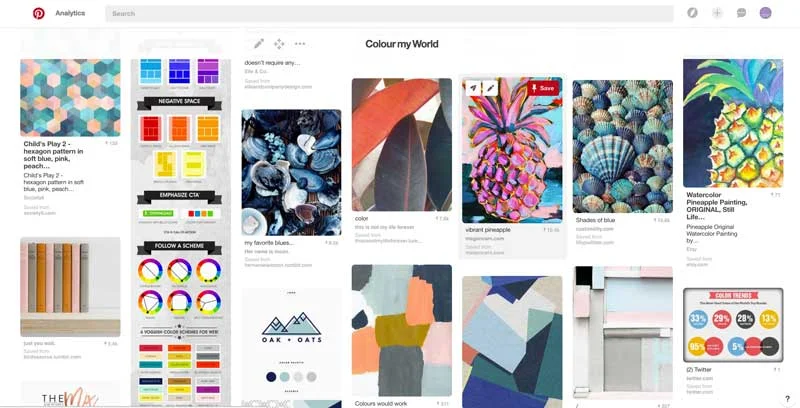 Colour My World: The Amadeus Brand Pinterest Board