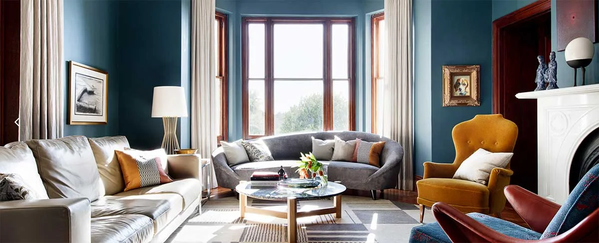 Brett's website is awash with beautiful imagery of the spaces he designs. Image: Brett Mickan