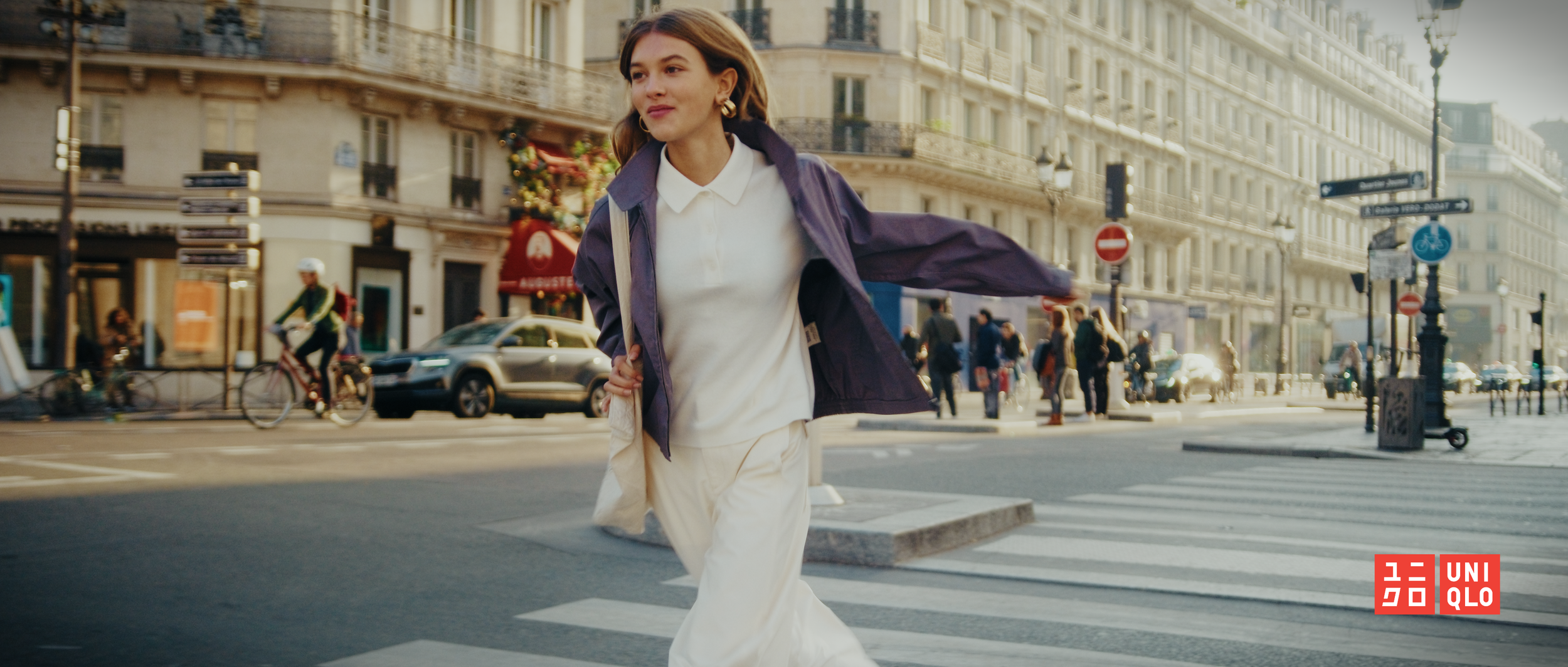 UNIQLO LifeWear magazine - Euro preppy in Paris