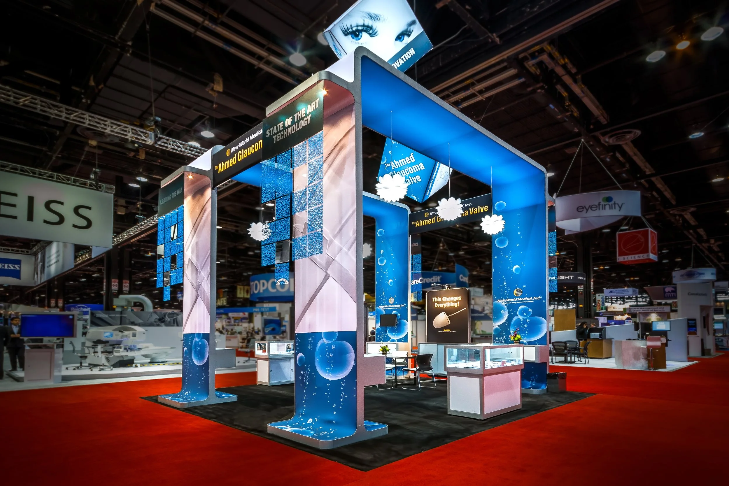 New World Medical 20x20 Exhibit