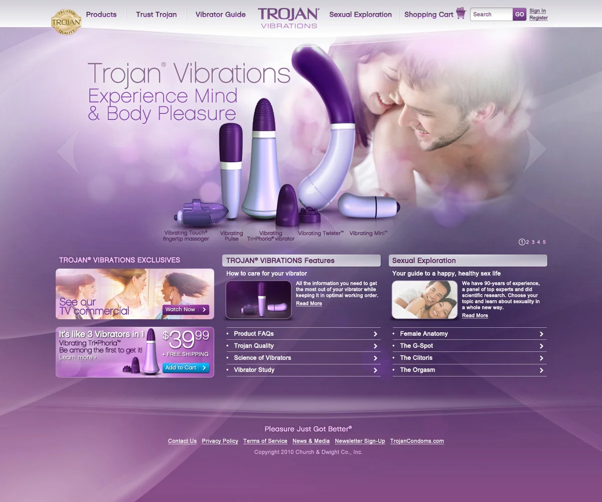 Website redesign