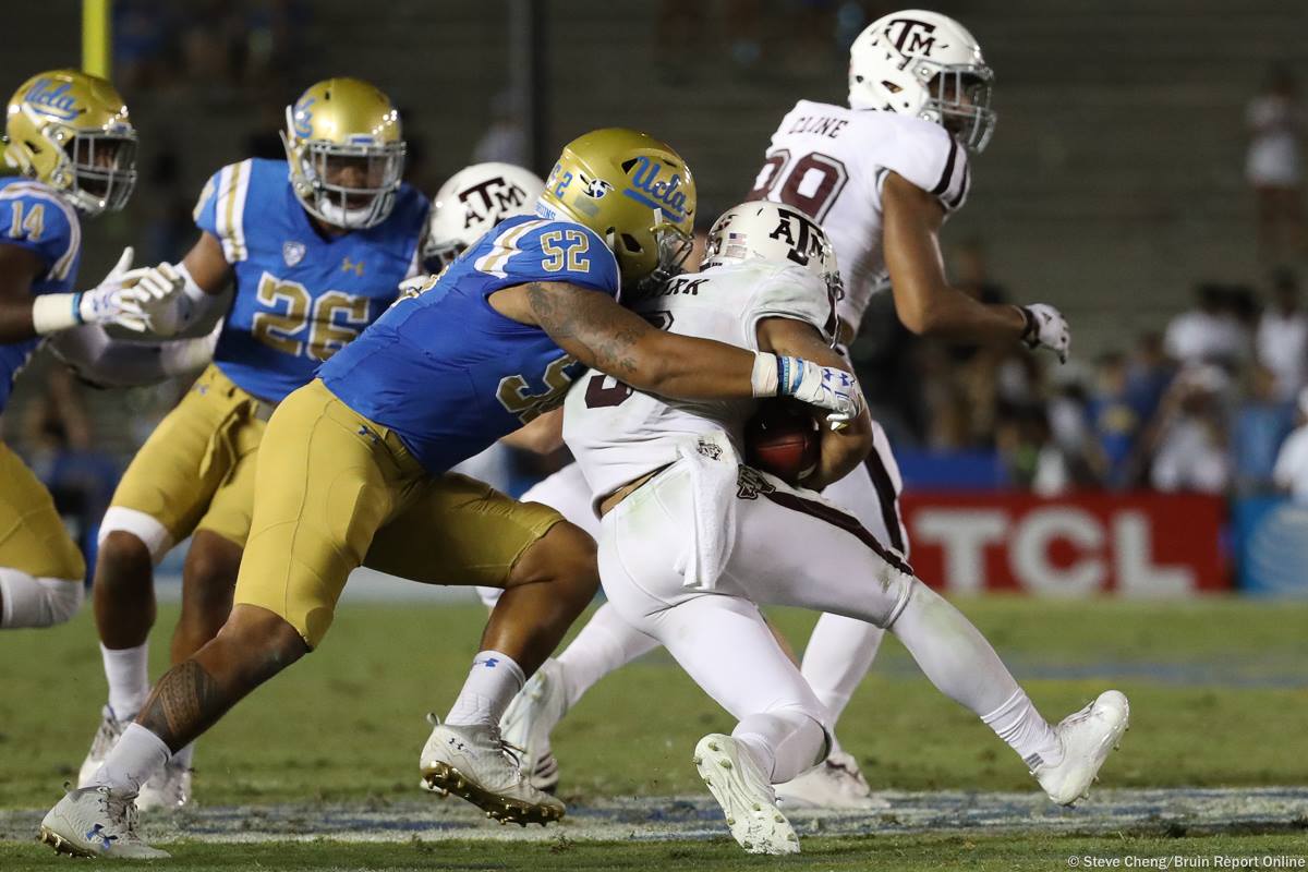   Brother Lokeni Toailoa, #52 UCLA Football  