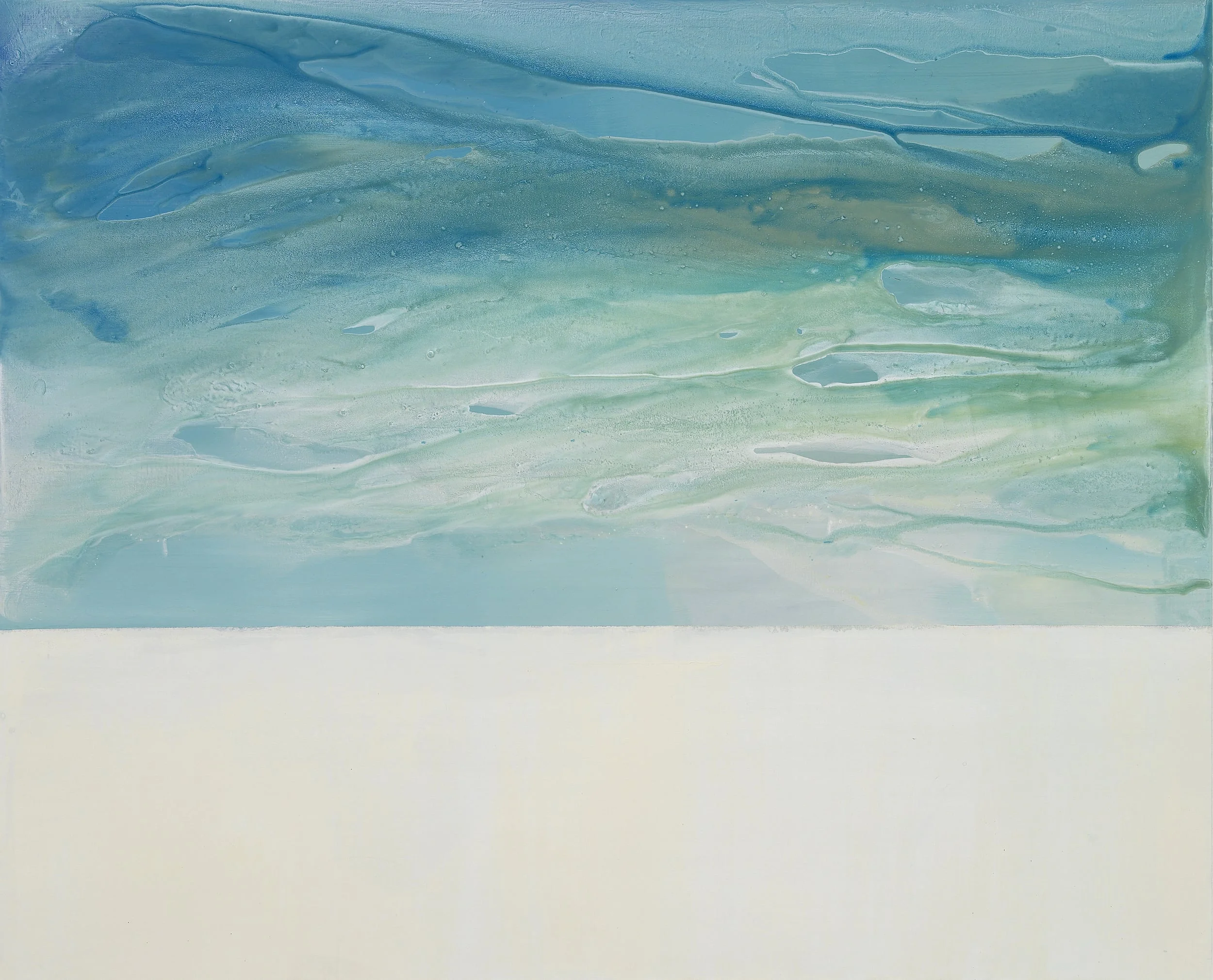 horizon_02 acrylic on canvas 162 cm X 130 cm 2013