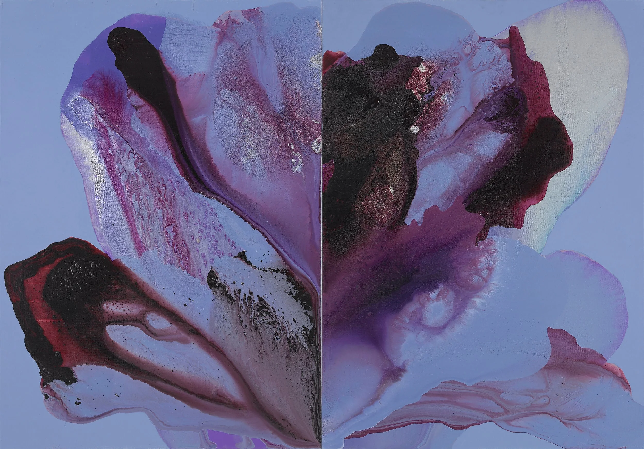 figure_08 acrylic and pumice gel on canvas 132 cm X 92 cm 2013