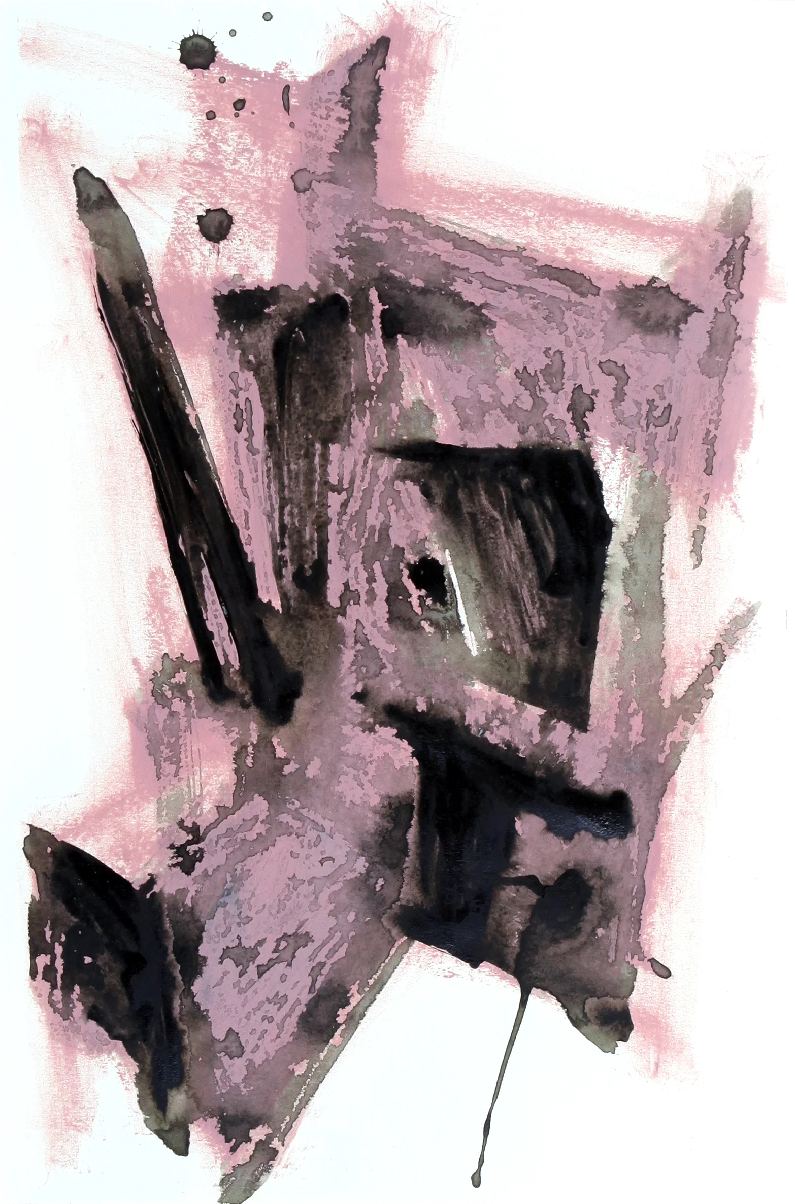 box_02 oil stick and acrylic on paper 38 cm X 55 cm 2014