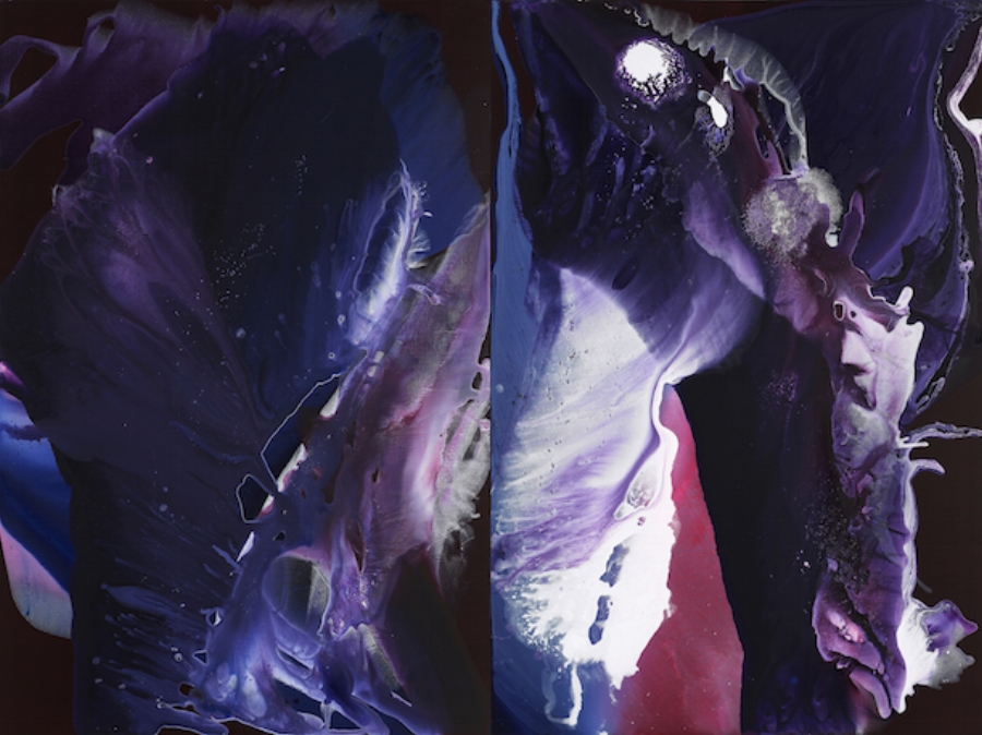 Endless Lingering acrylic on canvas 194 cm X 260.6 cm 2015