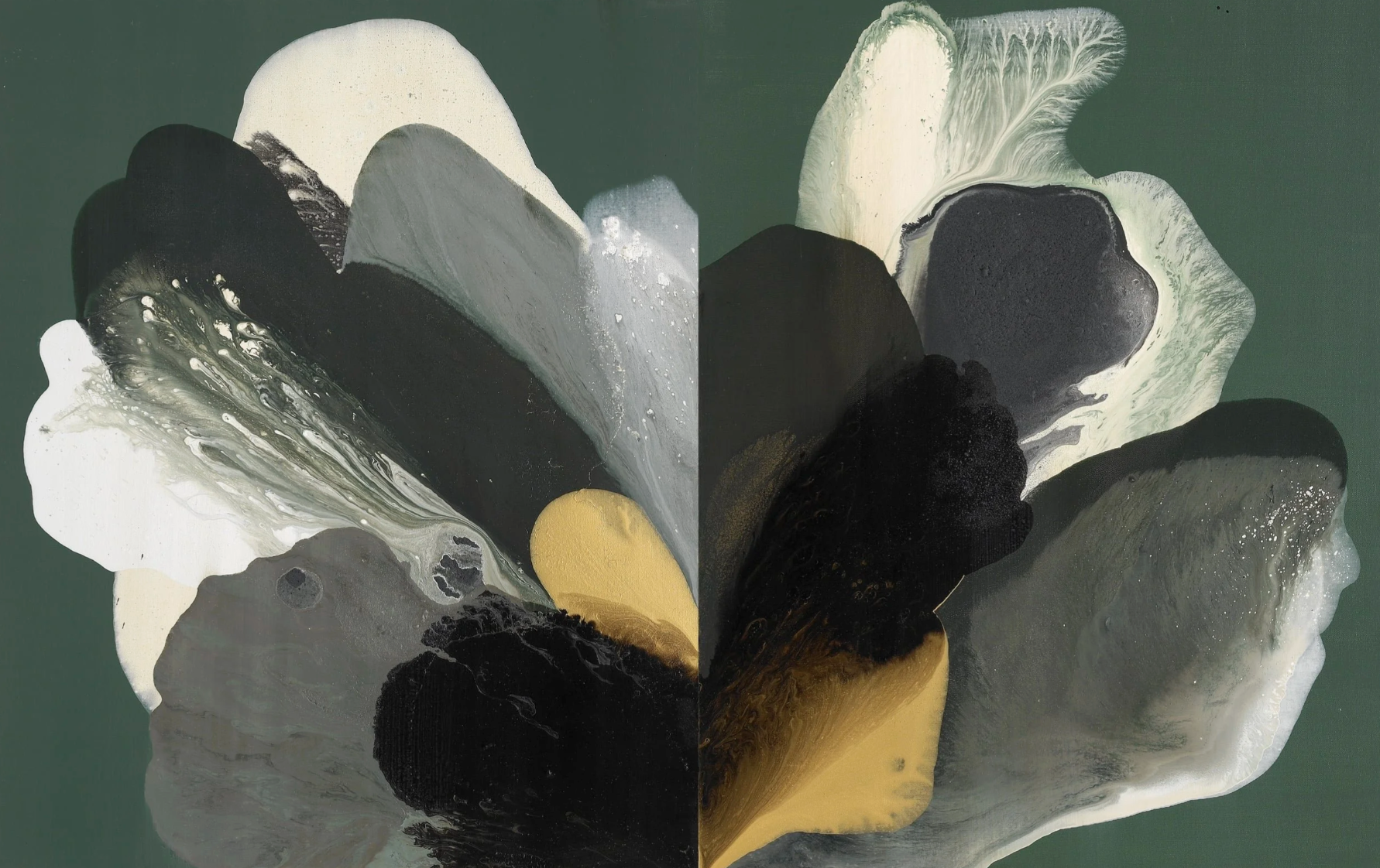 Figure_10, Acrylic and pumice gel on canvas, 130 X 162 cm, 2013