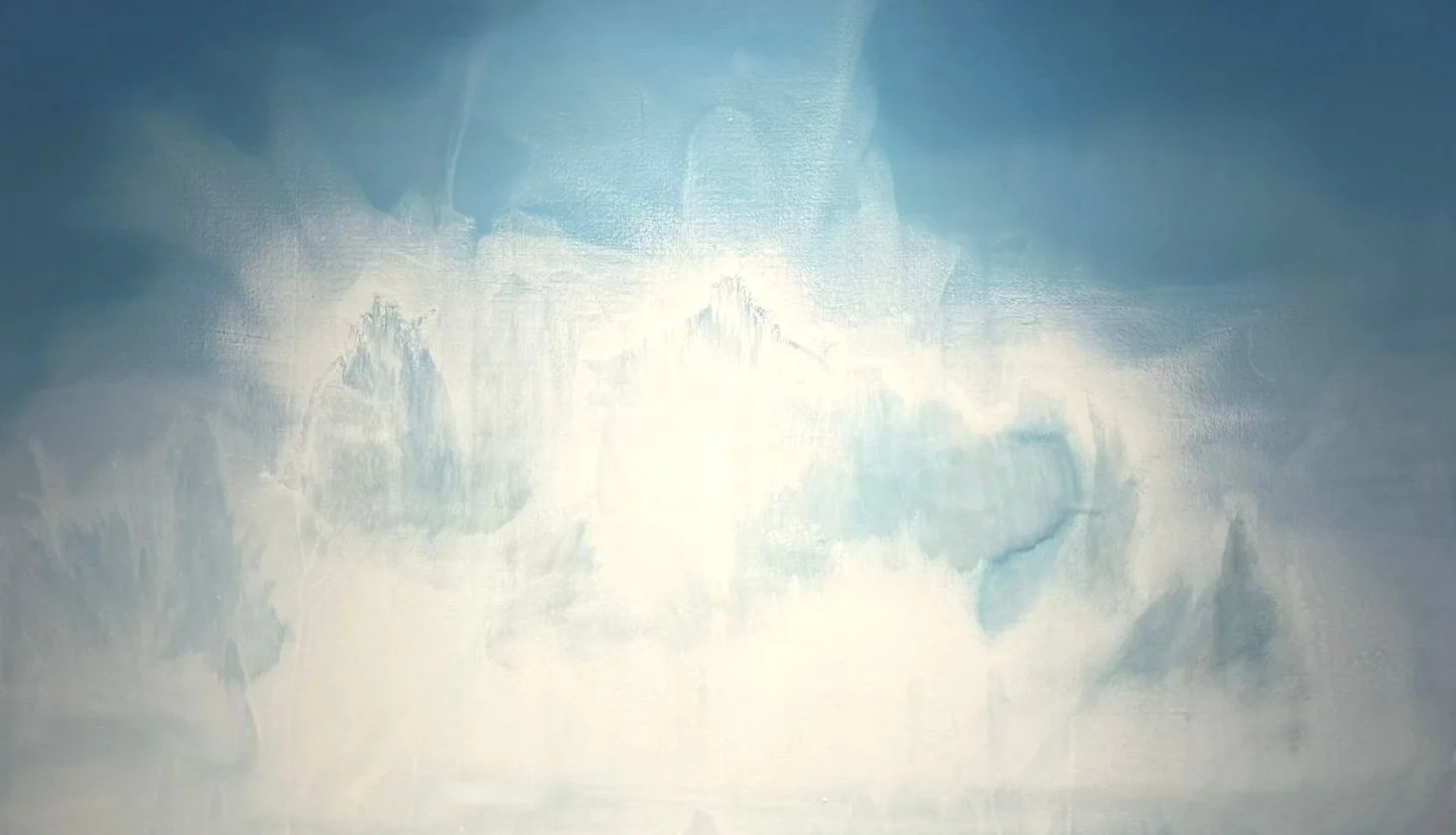 Wave_01, Oil on canvas, 98 X 220 cm, 2025