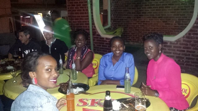 My colleagues at African Entrepreneur Collective, highly motivated and intelligent group of women