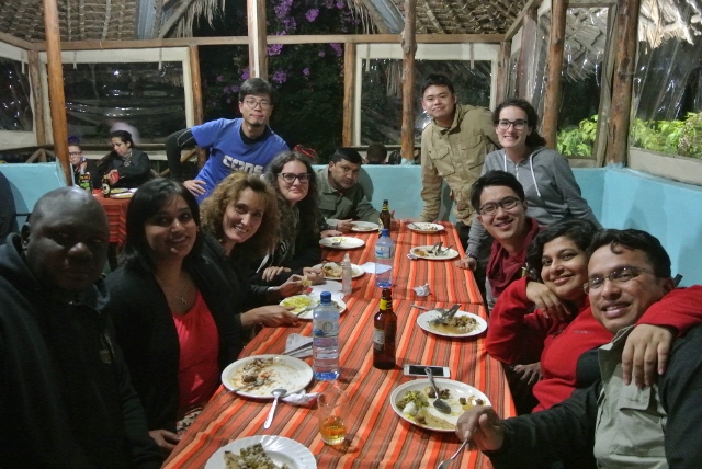 Tom (left side), took extra care of me at Masai Mara since "I was a goodlooking woman traveling alone", he almost punched a guy who put his arm around me. 