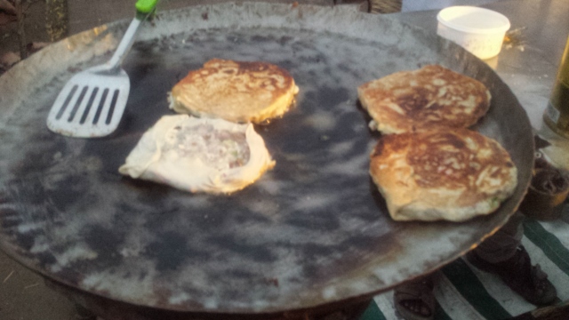Step 2 of Zanzibar "pizza"