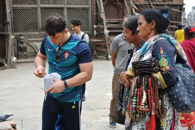 Louis accidentally started paying in Malaysian RInggit and the locals thought he was a rich Malay, before we knew it we had a crowd following us. He just smiled and continue enjoying his day. I panicked that we had people harassing us for money. 