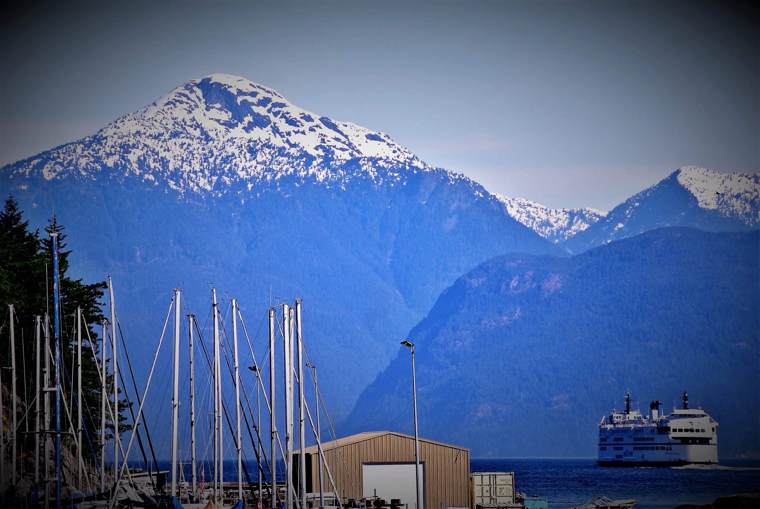 Horseshoe Bay, West Vancouver - view from the ferry terminal