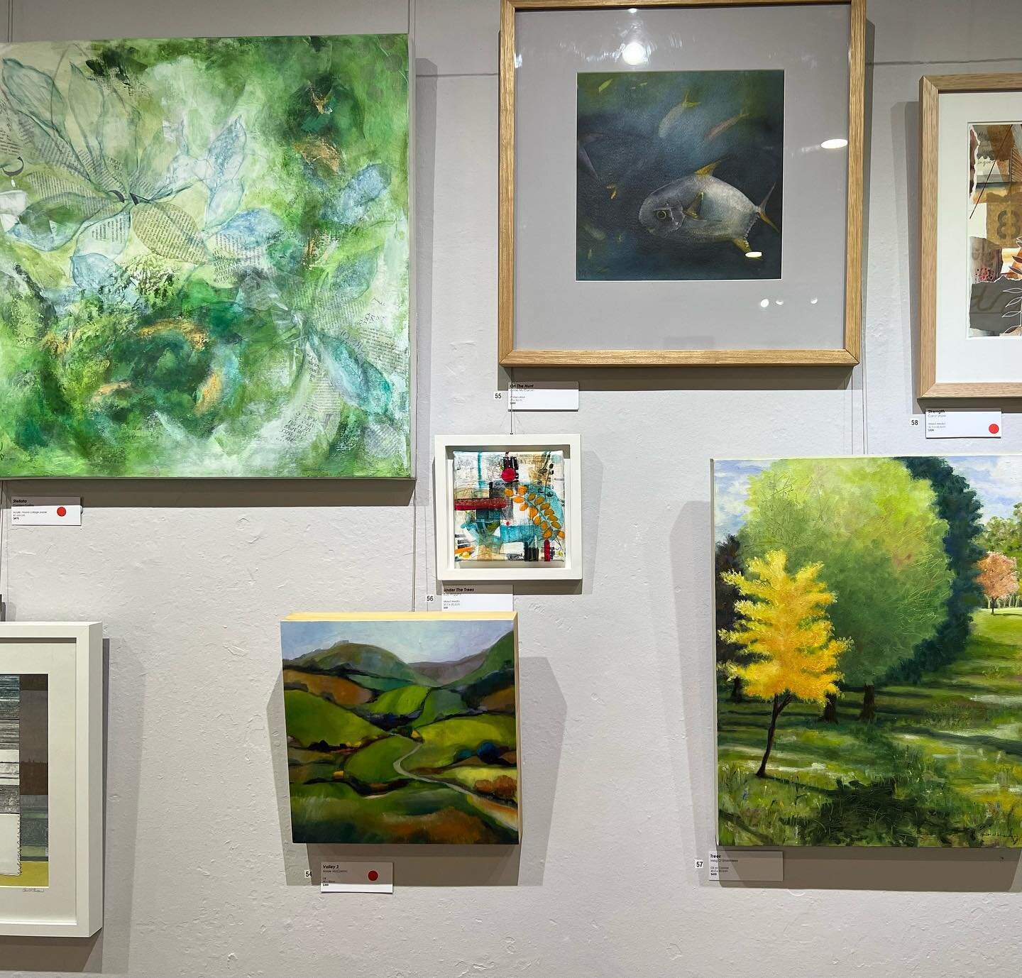 In the Gallery today and so nice to see the growing number of red dots!
If you are in Bowral drop in and see our exhibition &hellip;.
Pop up Gallery 1
Milk Factory Gallery Space 
33 Station Street Bowral.