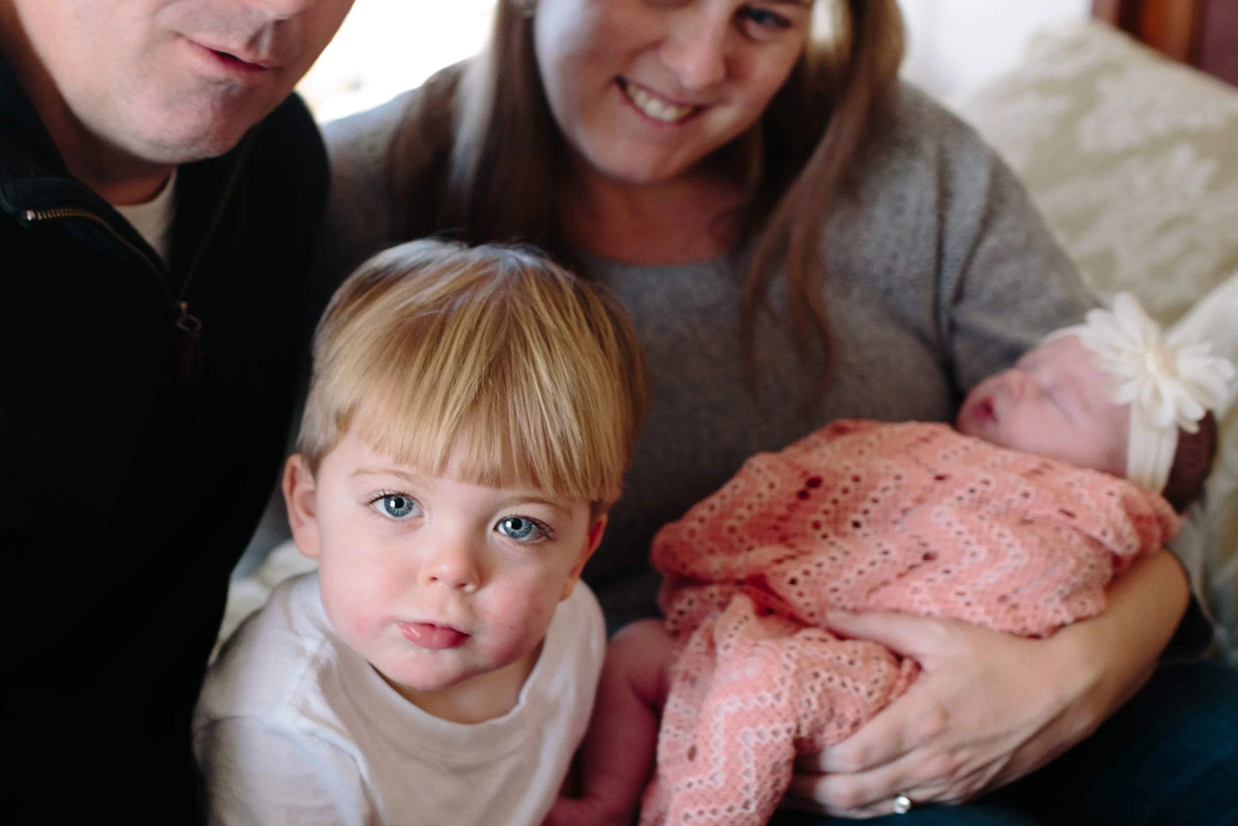 Long Island in home newborn photos
