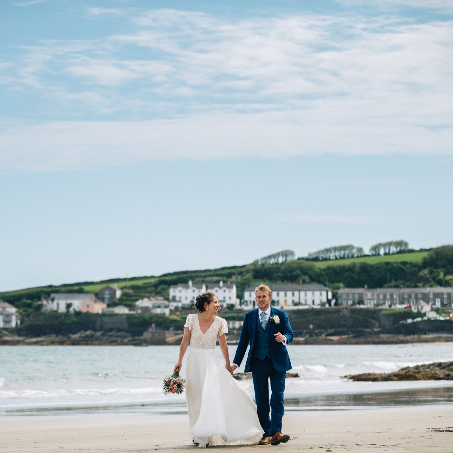 One from S&amp;D's wedding in Porthscatho #cornwallweddingphotographer #cornwallwedding #porthscatho