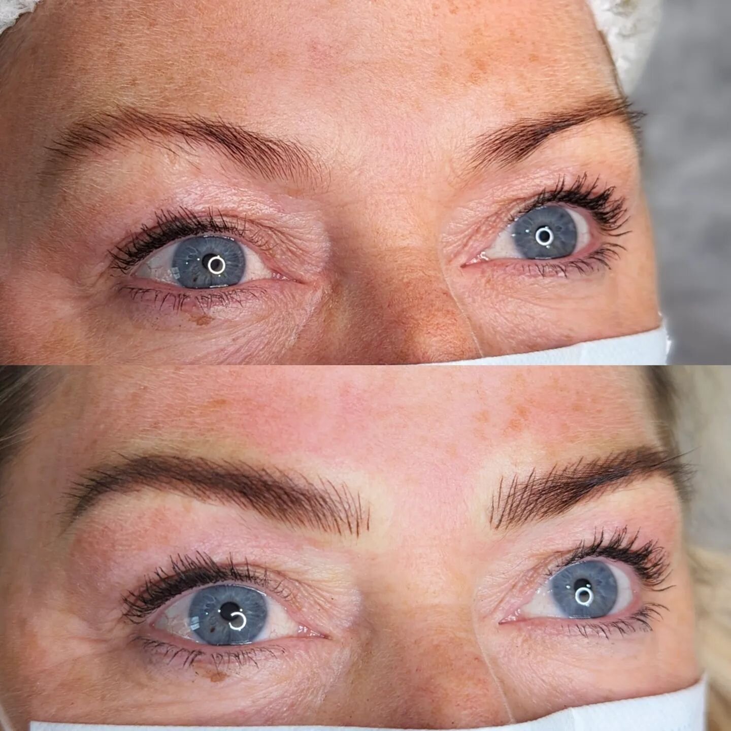 Gorgeous set of microbladed &amp; shaded brows - her brows now look more full and lifted 😍

For enquiries, availability or to book please email me by clicking on the website link in my bio.

#microblading#eyebrows #wynyard #roxbrows #cosmetictattoo 
