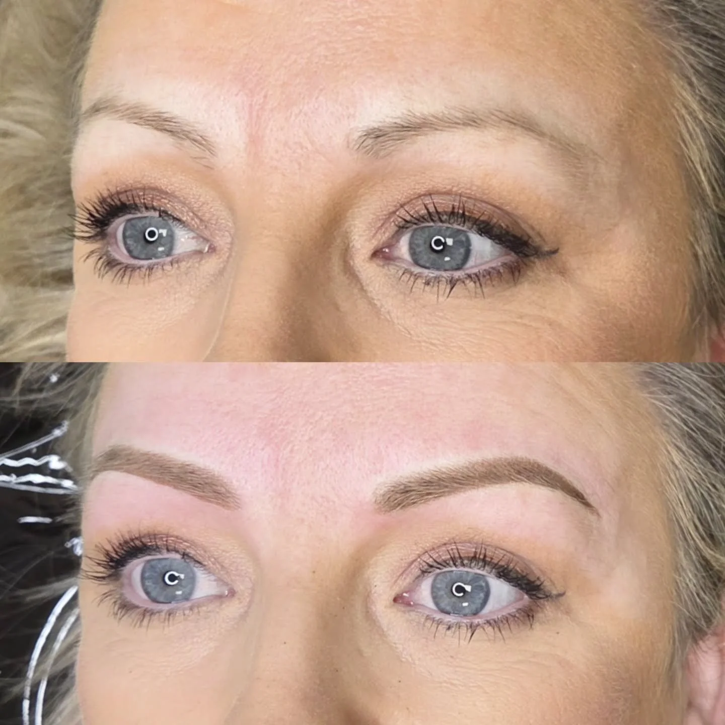 A pretty set of sandy brown ombr&eacute; powder brows ✨️

#powderbrows #Lincolnbrowtattoo #microblading #machinebrowtattoo #wynyard