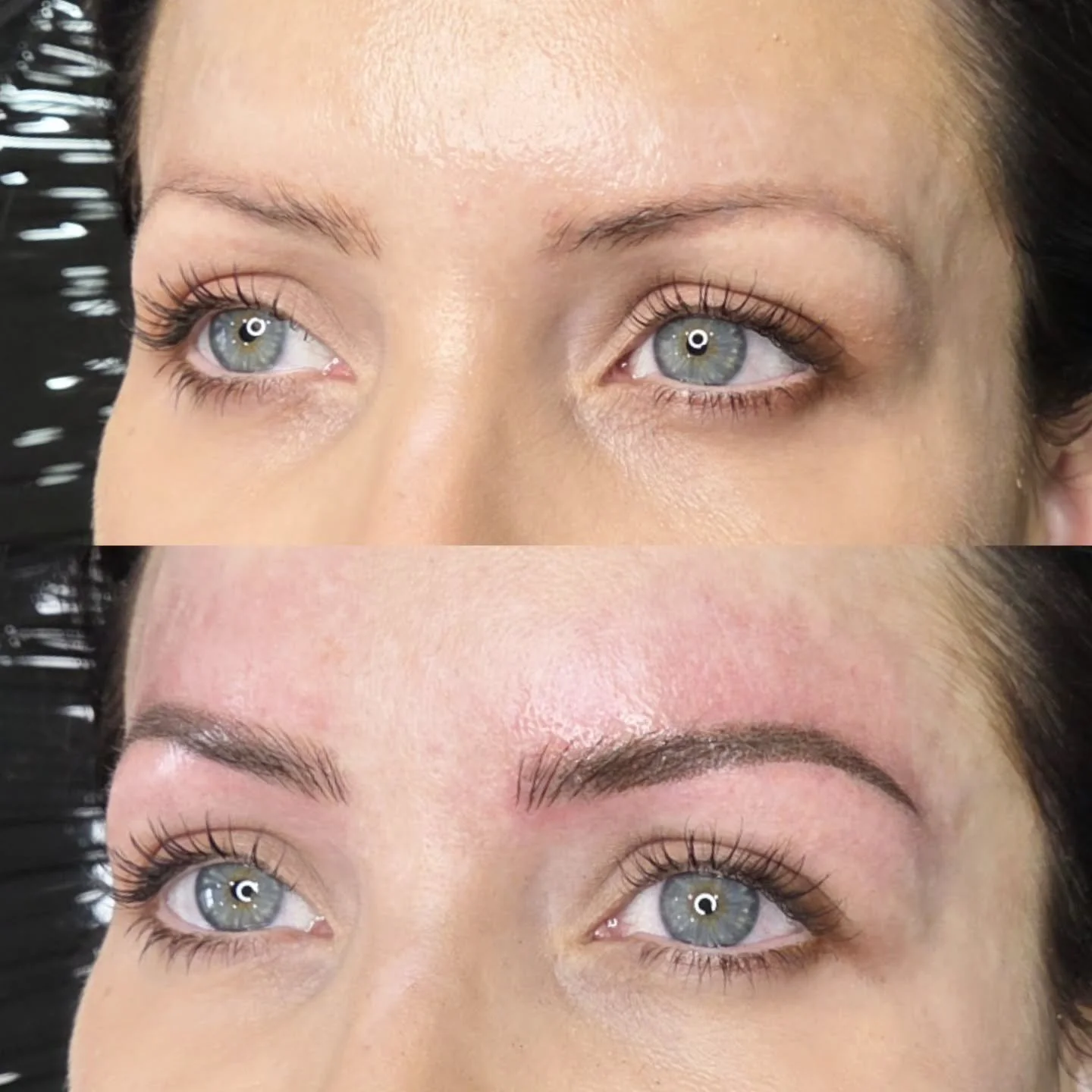 A fresh set of beautiful combination brows 💕

#microblading #eyebrowtattooing
#wynyard #spmu #powderbrows