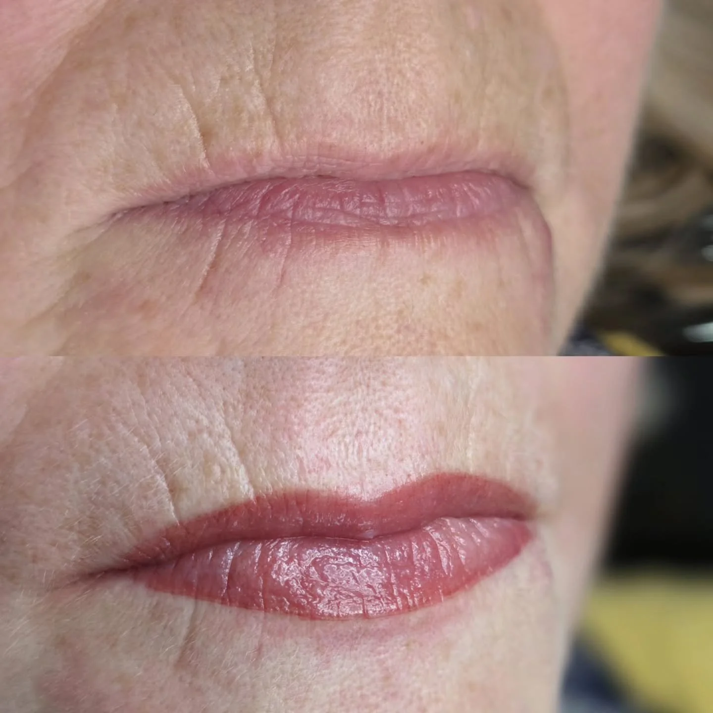 I gave my beautiful mama bear some gorgeous lips today - this colour is the perfect match to her favourite lipstick ❤️

#lipblush #liptattoo #permanentmakeup #wynyard #perfectpout