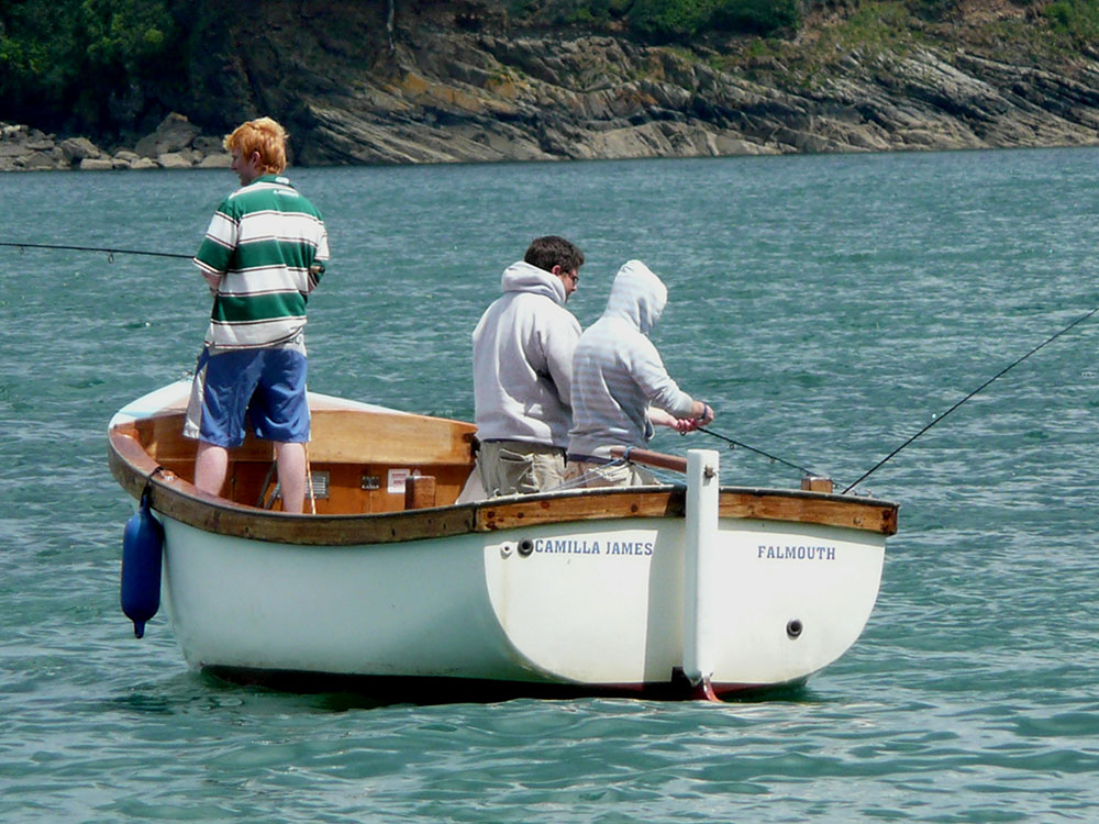 camilla james, our fishing boat
