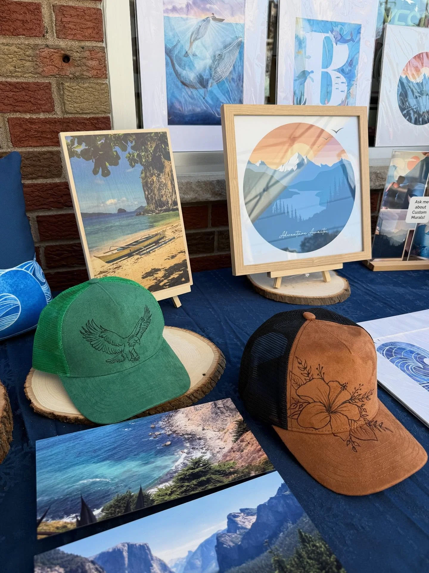 All set up at @patrickmichaelaccessories for the afternoon!  I have a few new hat designs and gifts for the holidays!  If you are in the area, come on by! 

951 E Passyunk Avenue, Philadelphia 

#philadelphiaphotographer #southphillyart #patrickmicha