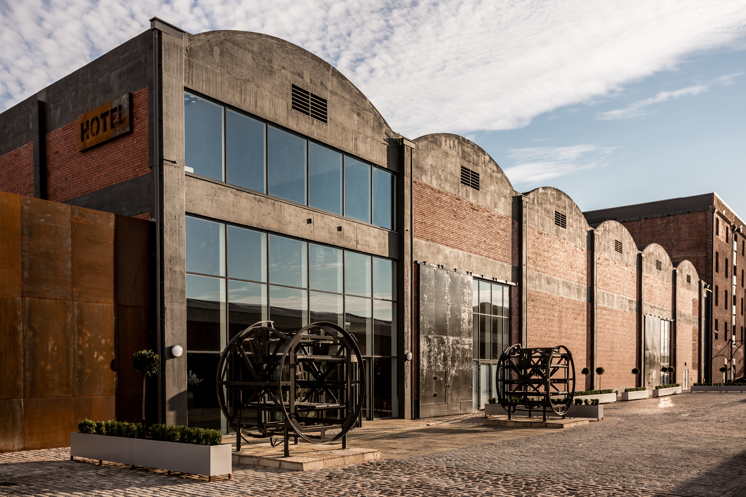 The Rum Warehouse event space in Liverpool's Stanley Dock