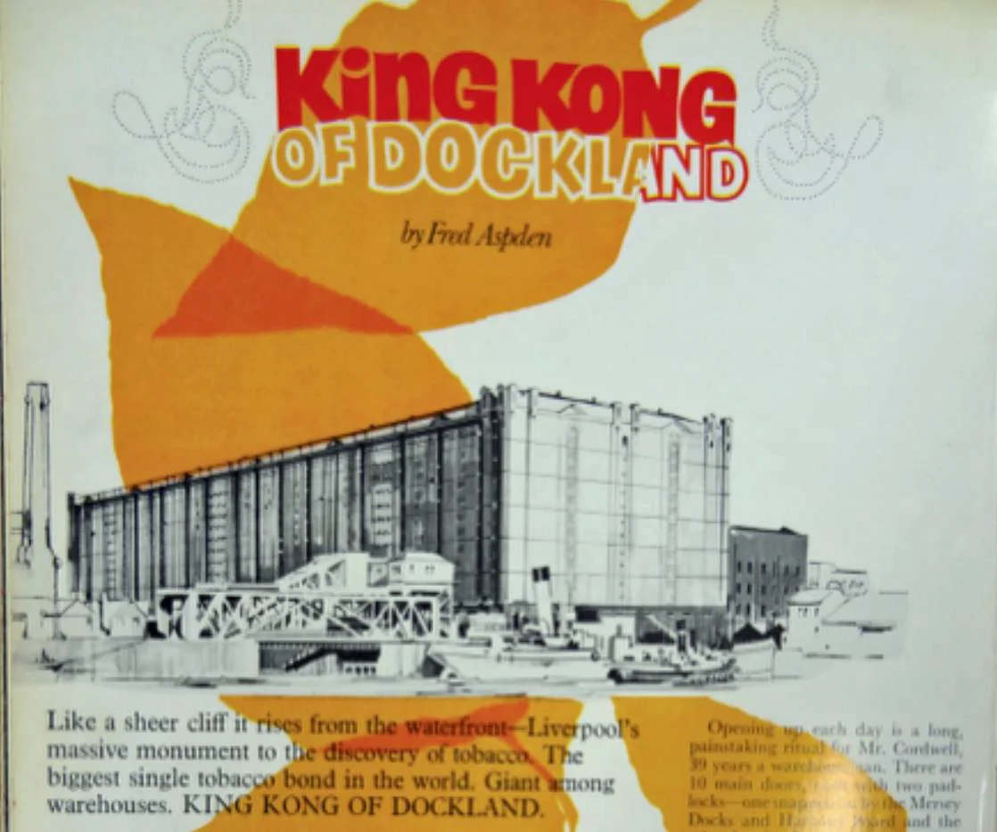 'King Kong of Dockland' - the Tobacco Warehouse at Stanley Dock, Liverpool