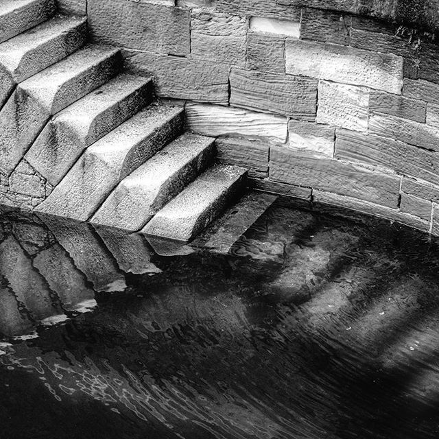 The Stairs, Stanley Dock. #stairs #water #blackandwhite #fineart #art #underwater #bnw #photography #photooftheday #instaart #instagood #instadaily #instabnw #instaphoto #geometry #reflection #contrast #stanleydock #docksideliving #liverpool Repost @