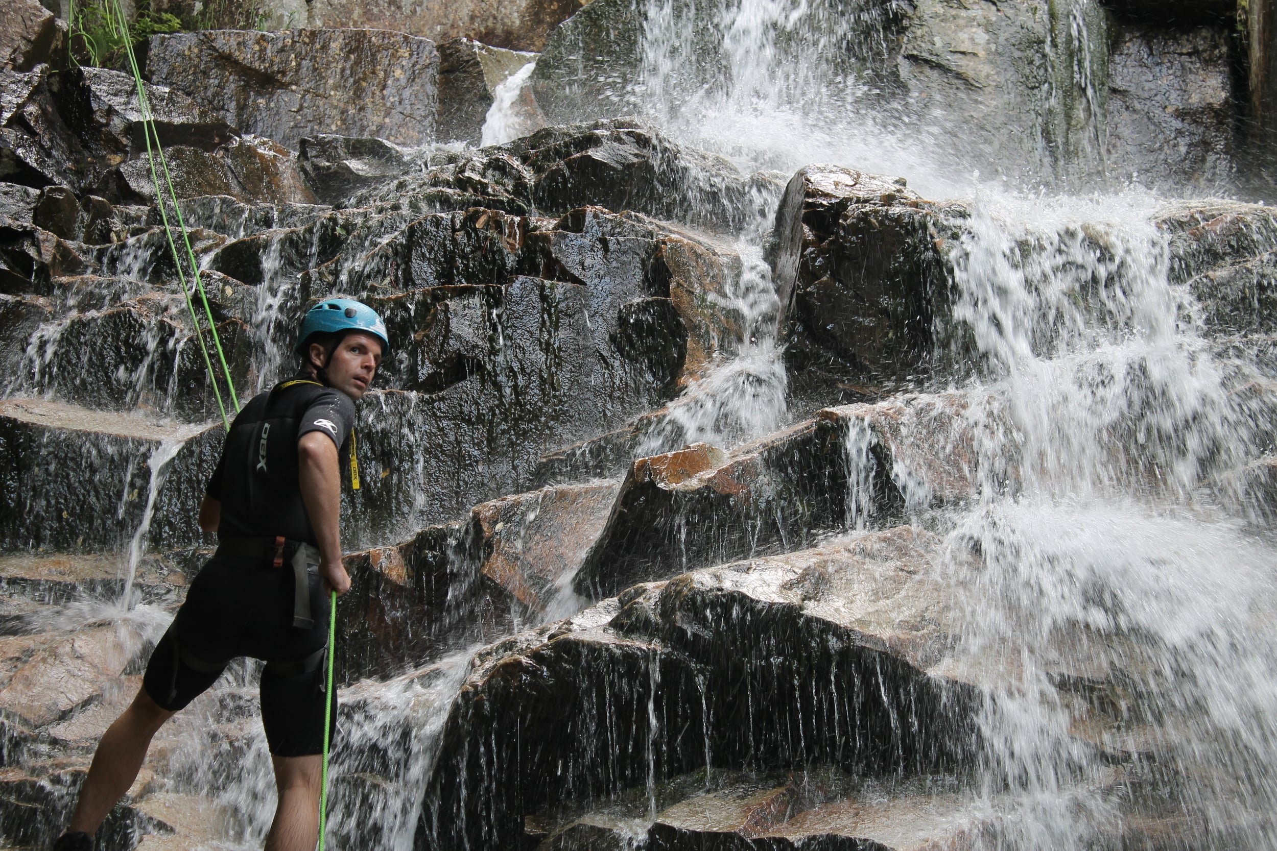 Waterfall Rappelling