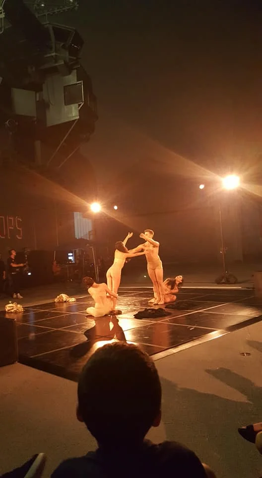 Performance on the USS Intrepid | Photo: Marie Robinson