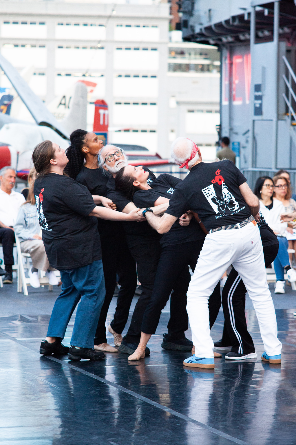 "A Day Like Mine" Choreography: Román Baca, Workshop Participants and Teaching Artists, Photo: Katy Weske