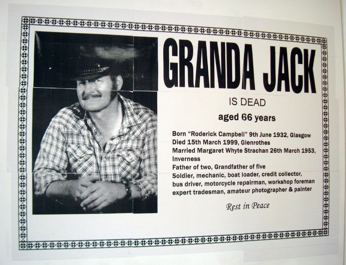 Untitled (Granda Jack is Dead)