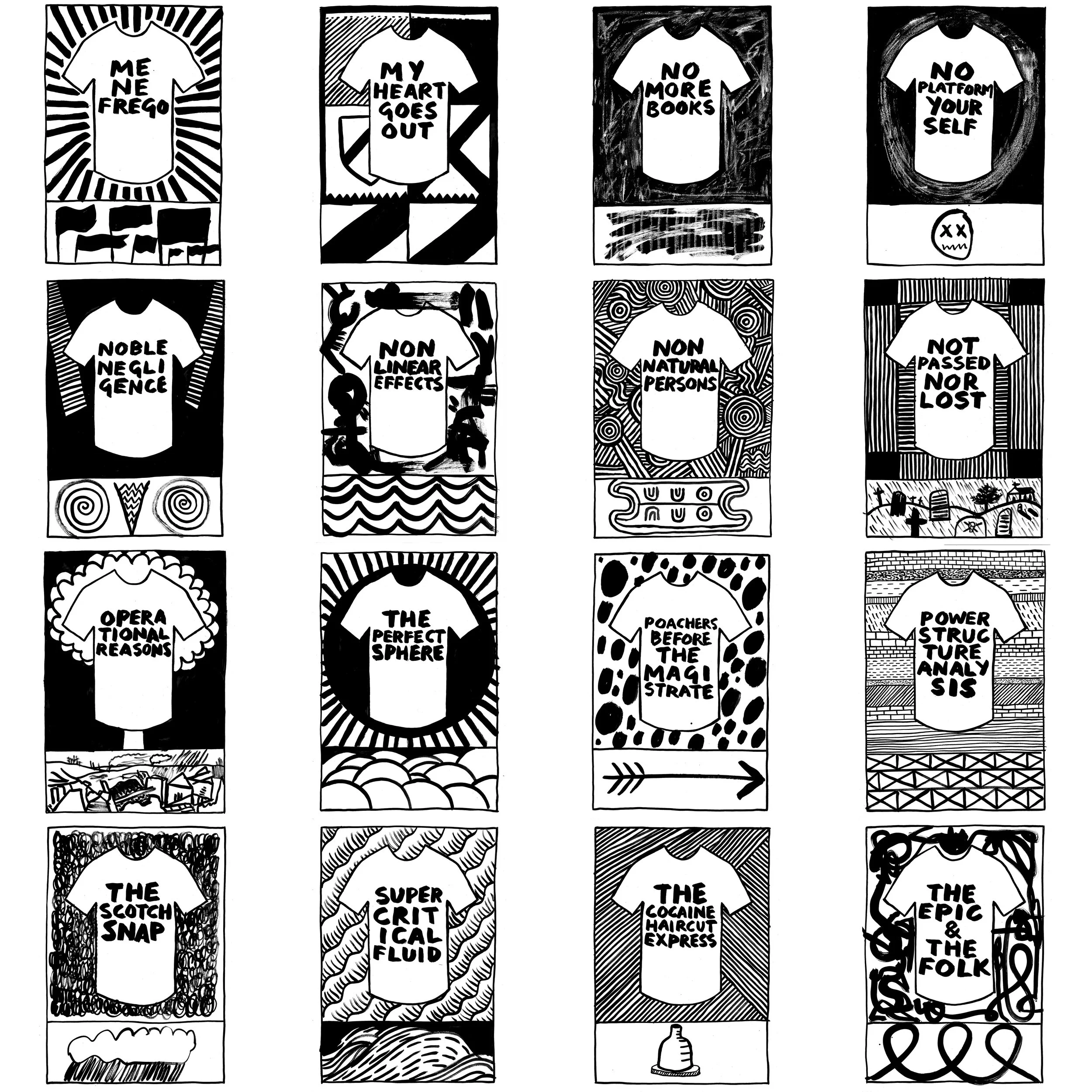 T-shirt Drawings