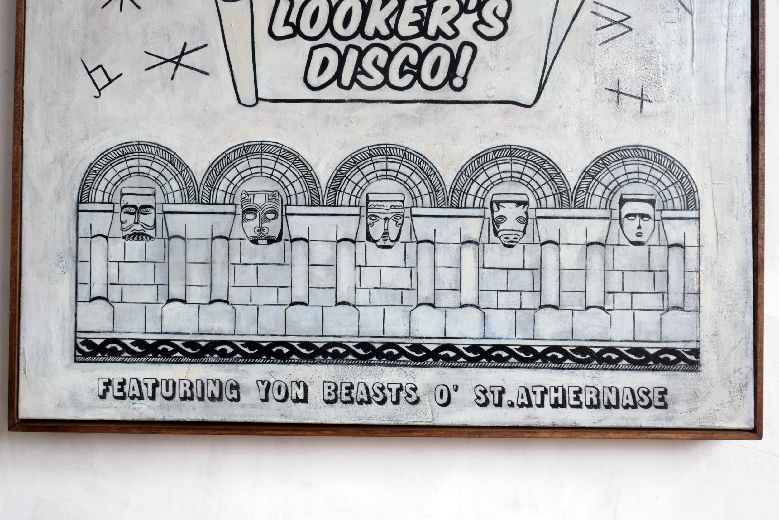 Looker's Disco, Featuring Yon Beast's O' St.Athernase (detail 3)