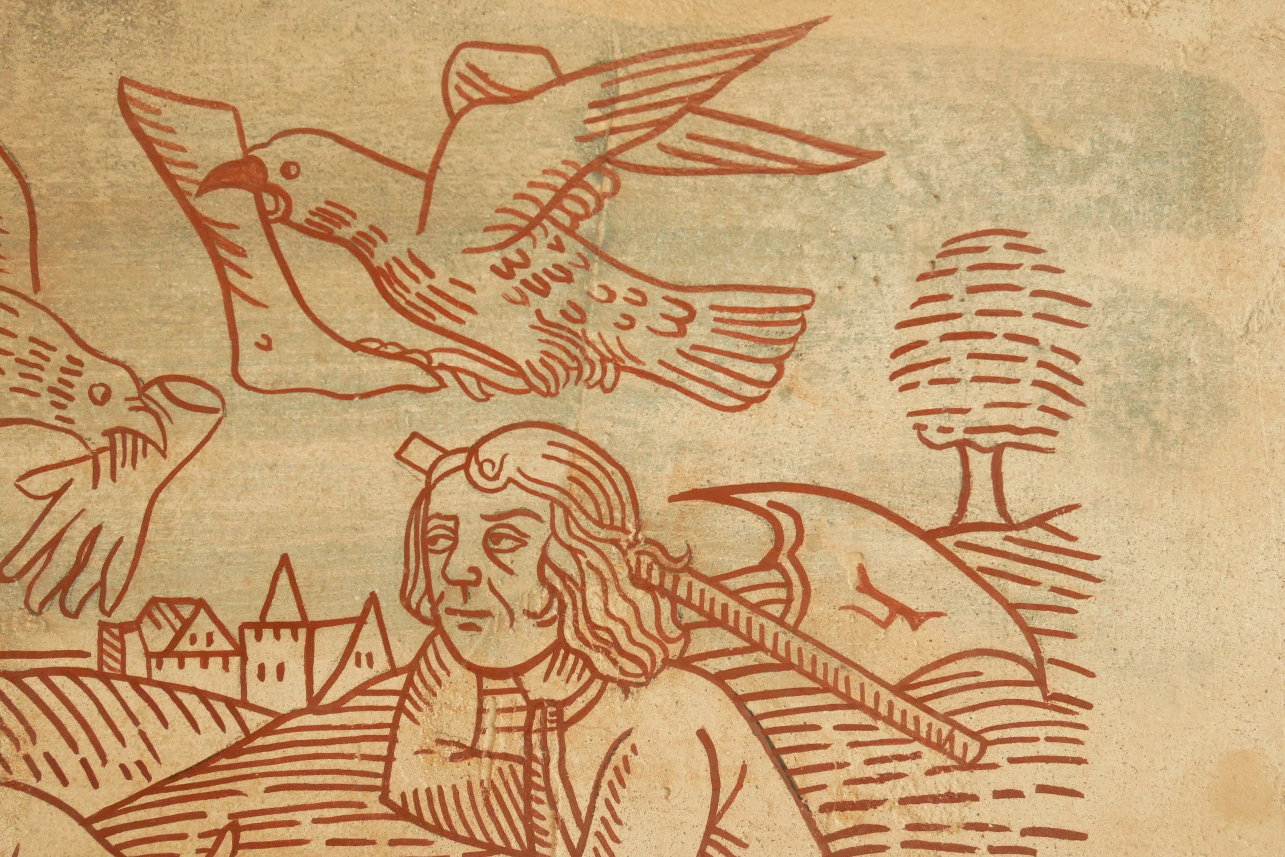 The Birds Quickly Forgot the War (detail)